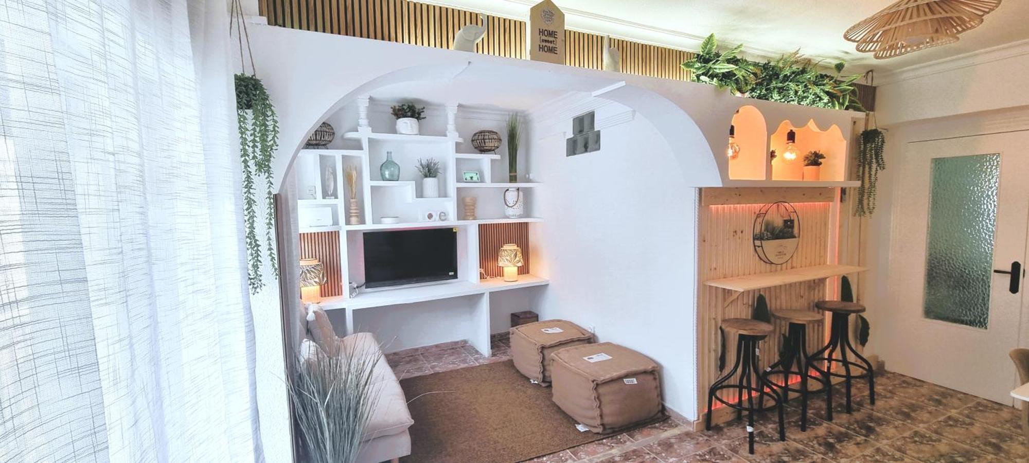 Wabi Beach Home - Frente Al Mar Con Aire Acondicionado Águilas Eksteriør bilde