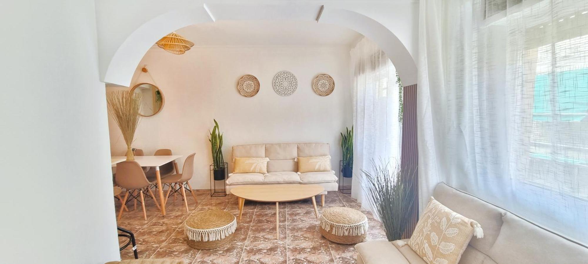 Wabi Beach Home - Frente Al Mar Con Aire Acondicionado Águilas Eksteriør bilde
