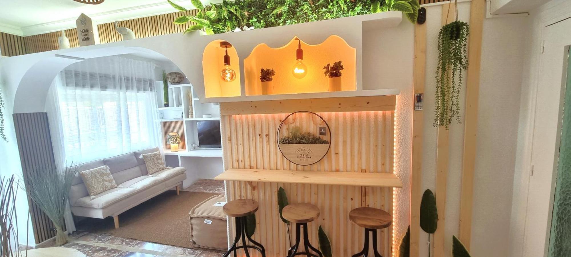 Wabi Beach Home - Frente Al Mar Con Aire Acondicionado Águilas Eksteriør bilde